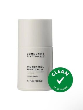 Community Sixty-Six Oil Control Moisturizer 1.7 fl.oz Gluten Vegan Cruelty Free